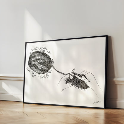 Crochet the Thoughts Away